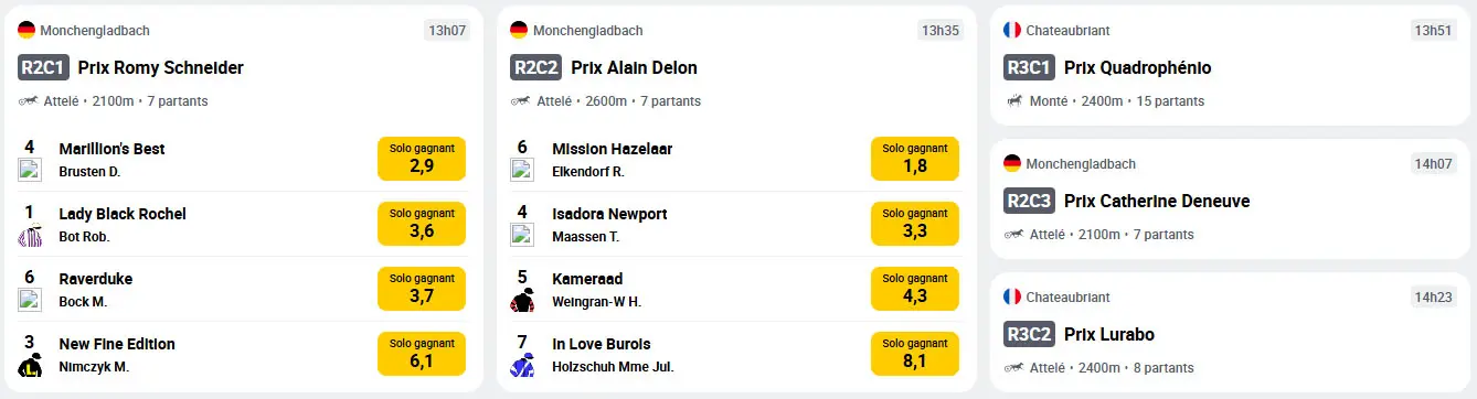 Weddenschappen op paardenraces in online casino's BETCLIC CODE PROMO